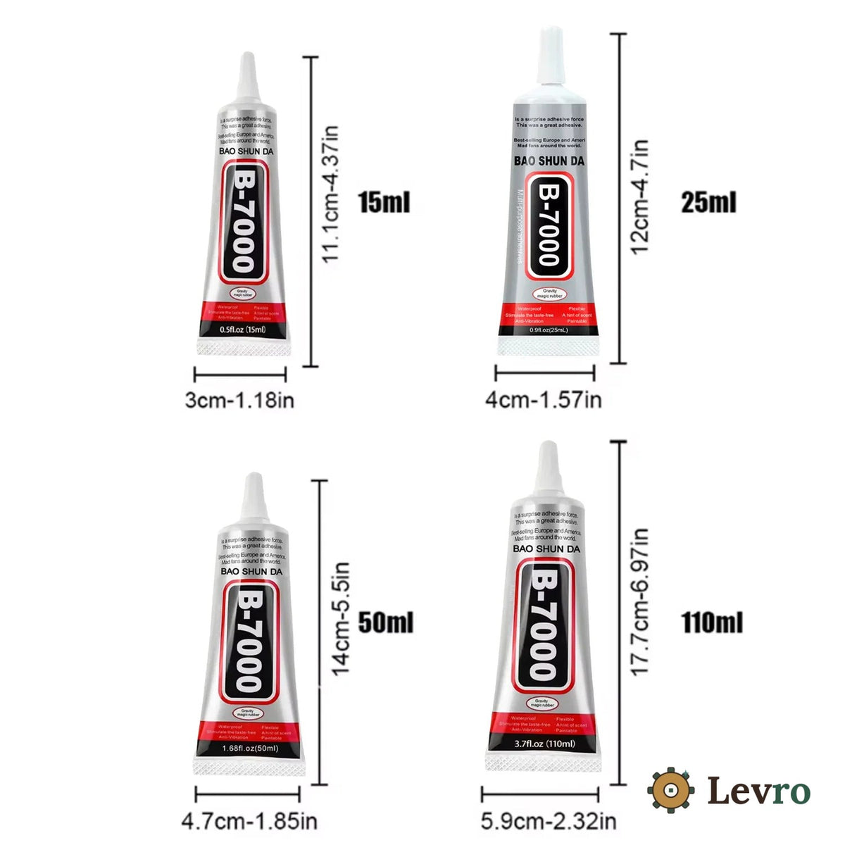Clear craft glue with fine tip (50 ml) for miniature kits – photo 4