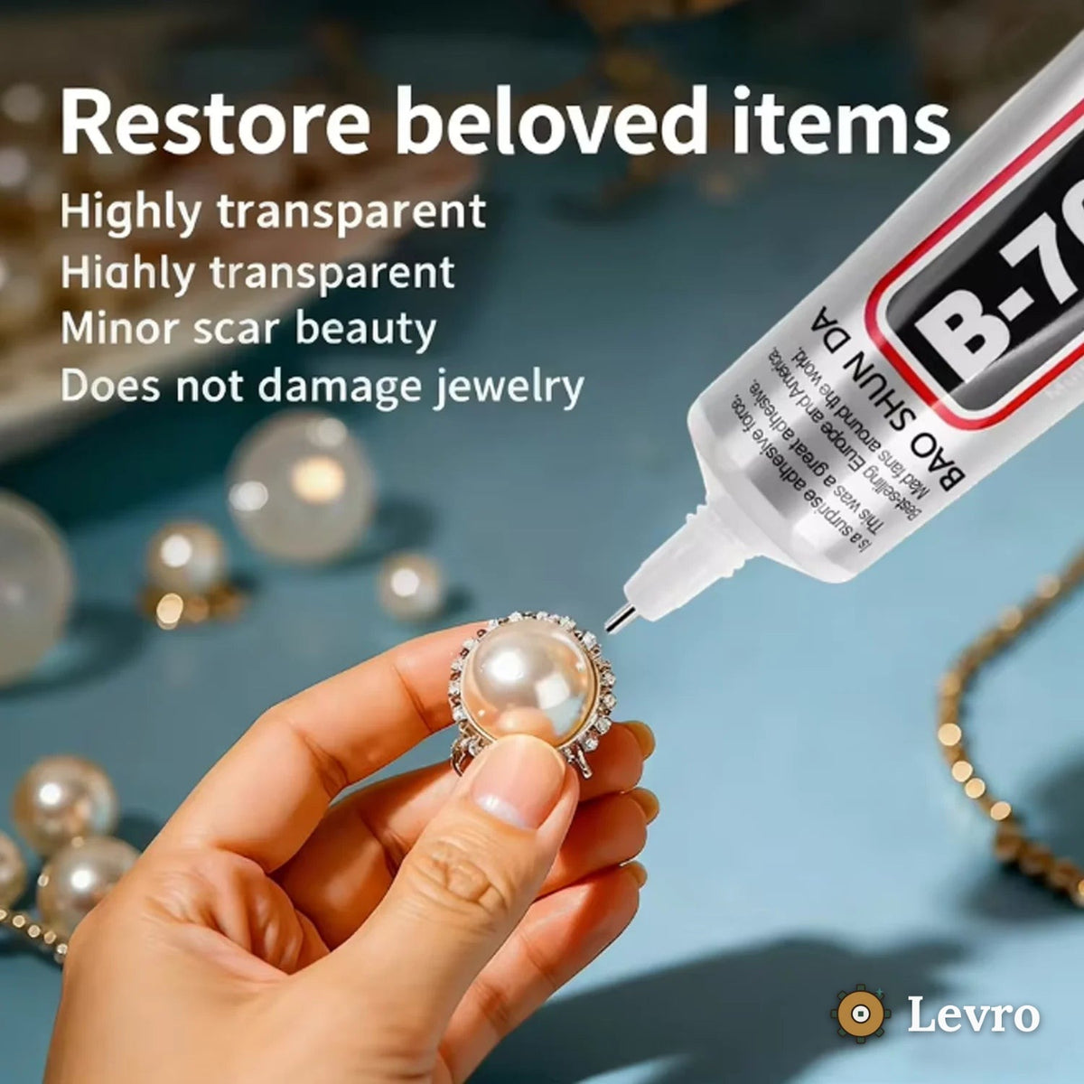 Clear craft glue with fine tip (50 ml) for miniature kits – photo 3