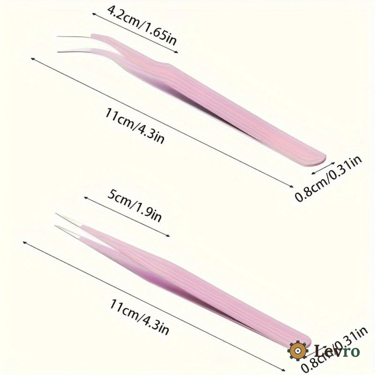 Precision tweezers set for miniature kits – photo 2