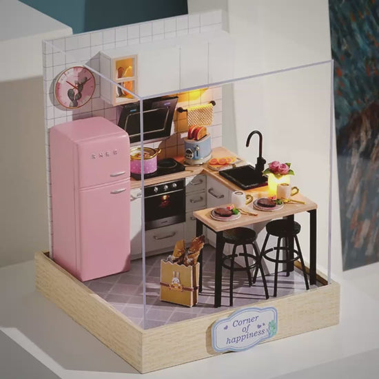 pink kitchen kit levro
