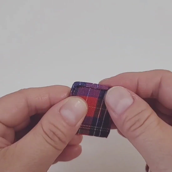 Building the tiny plaid sofa